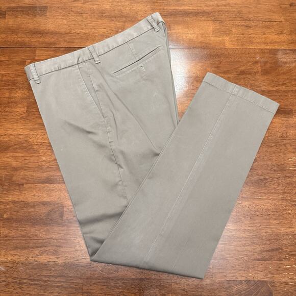 Tommy Bahama Other - Tommy Bahama Boracay Flat Front Chino Pants Tencel Blend Men's 38x34 Dark Gray